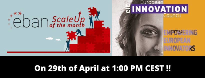 Stéphane Roecker is a Jury member of the joined event organized by EBAN and the EIC accelerator