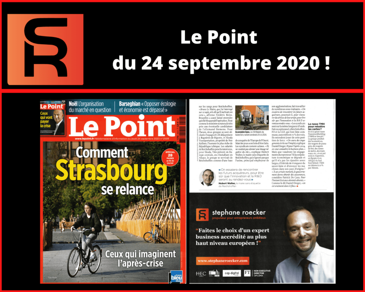 Présence dans l'hebdomadaire Le Point