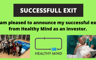 Full exit as early-stage reference investor of HEALTHY MIND