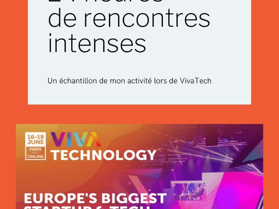 A host of inspiring meetings at Vivatech!