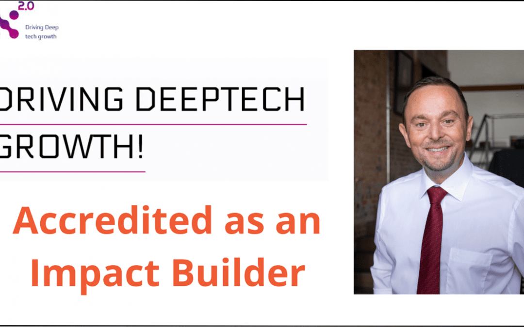 Stéphane Roecker is accredited as an Impact Builder for the Project X2.0 Deeptech Growth